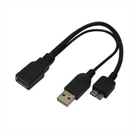 USB 3.0 On-The-Go cable (15 cm)