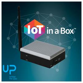 UP LoRa Edge with IoT in a Box is configured automatically with the app from Apple Store or Google Play