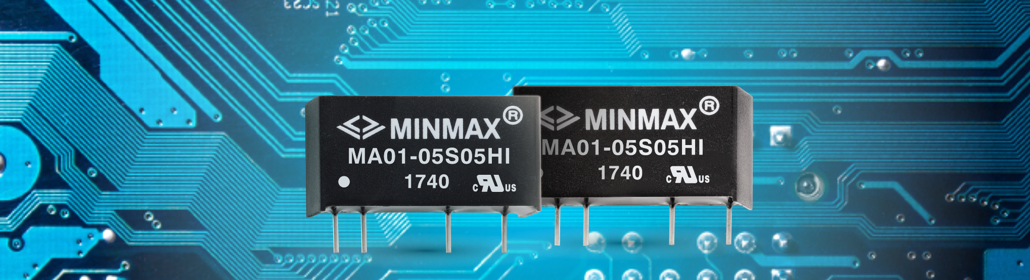 Isolated 1W DC/DC converters from MINMAX