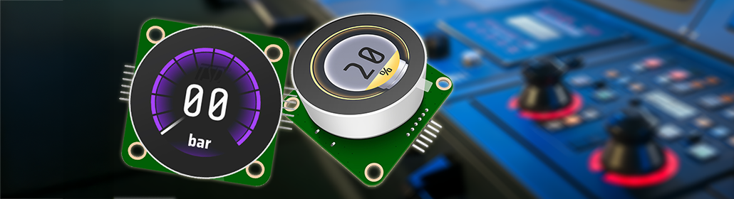 Smart knob displays with STM32 MCU